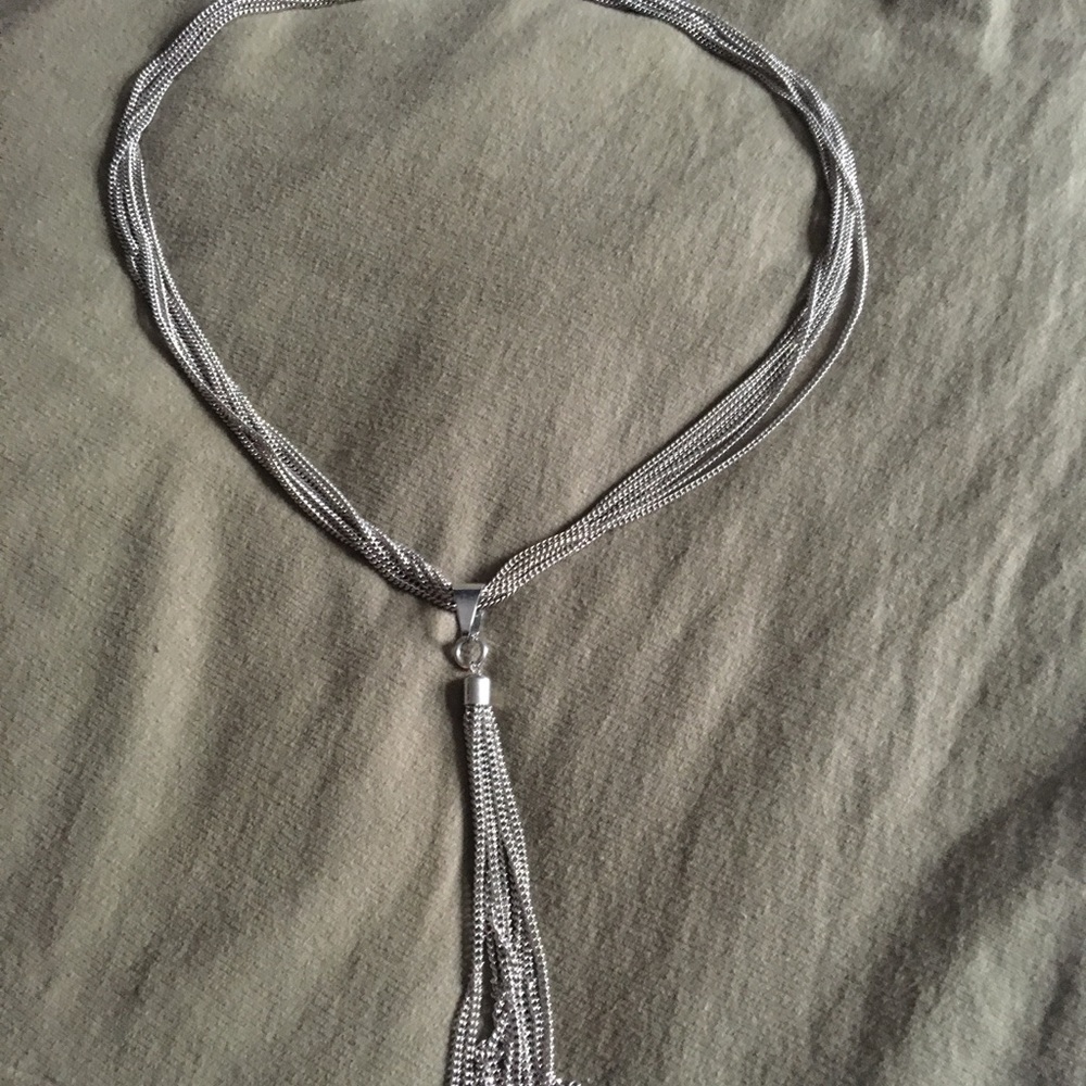 Silver necklace